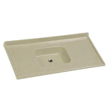 Imagem de A.J.RORATO E CIA LTDA. Pia Cozinha 120x55cm Rorato Fibra Travertino