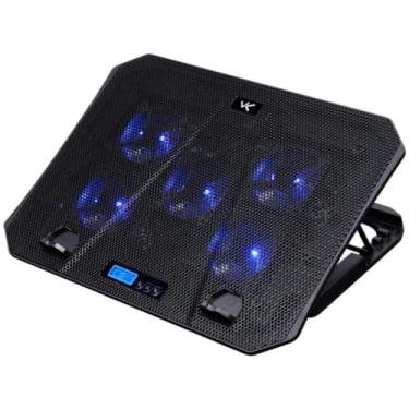 Imagem de SUPORTE COM COOLER GAMER PARA NOTEBOOK/LAPTOP DE ATÉ 15.6" ICE COM 5 FAN LCD – CN300 – VINIK