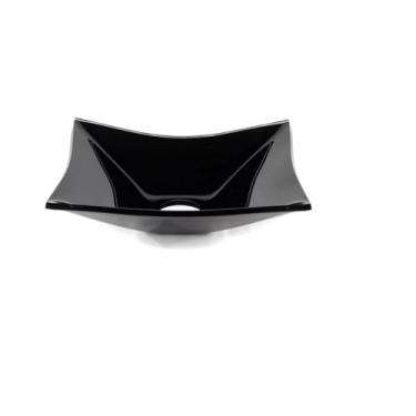 Imagem de CUBA DE VIDRO RETANGULAR 39CM PRETA