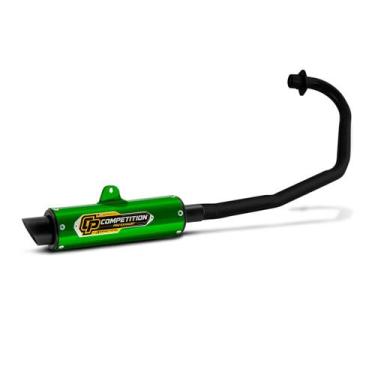 Imagem de Escapamento Esportivo Pro Tork Competition Moto Yamaha Ybr 125 Preto, 