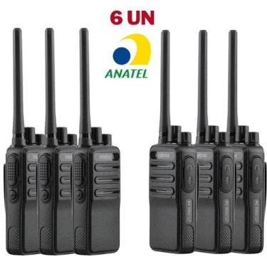 Imagem de 6X Rádio Comunicador Intelbras Rc3002 G2 - Walkie Talkie Ht
