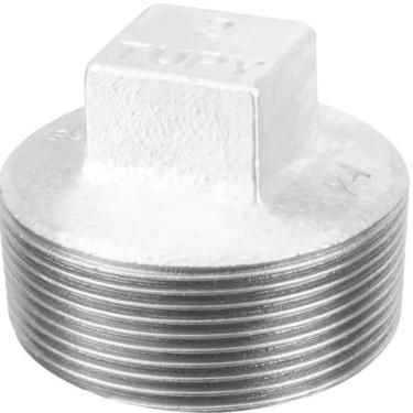 Imagem de Bujão Plug Galvanizado Tupy Tamanho 1"