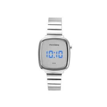 Imagem de RELÓGIO DIGITAL RETANGULAR ESPELHADO MONDAINE-Feminino