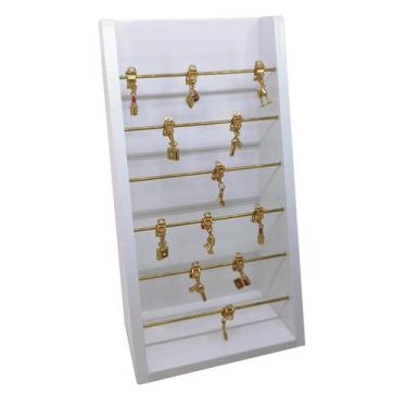 Imagem de Expositor de berloque e pingentes charms grande - J&F, Branco