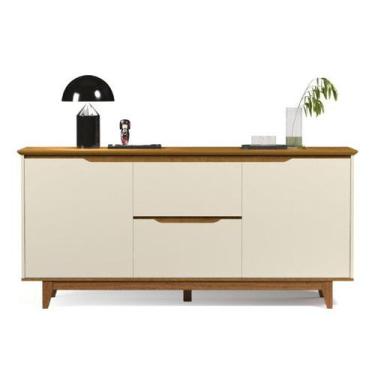 Imagem de Buffet Duas Portas Flow Off/Freijó  EJ Móveis