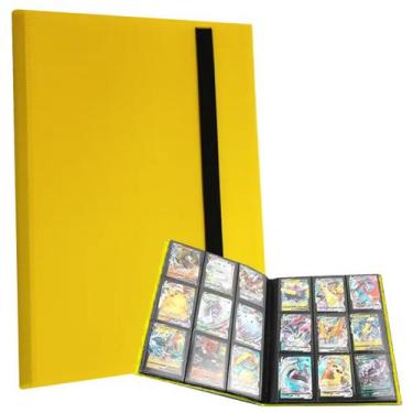 Imagem de Fichário Álbum Grande  Completo para cartas Pokemon - Cabem 360 cartas