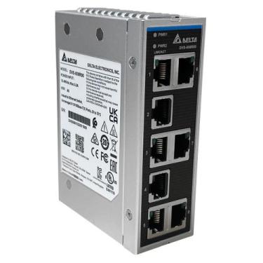 Imagem de Módulo Switch Não Gerenciável Delta DVS-008R00 Ethernet 24V