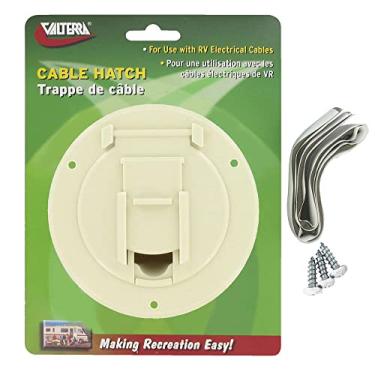 Imagem de Valterra A10-2141VP pequeno escotilha de cordão redondo - branco colonial