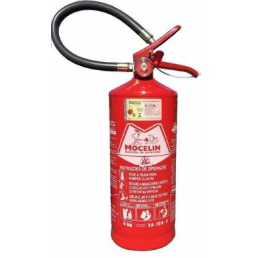 Imagem de Extintor Pó Abc 4kg Validade 5 Anos + Suporte + Nf - EXTINPEL