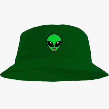 Imagem de Boné Chapéu Bucket Hat Estampado ET Verde - MP Moda Masculina, Único, 