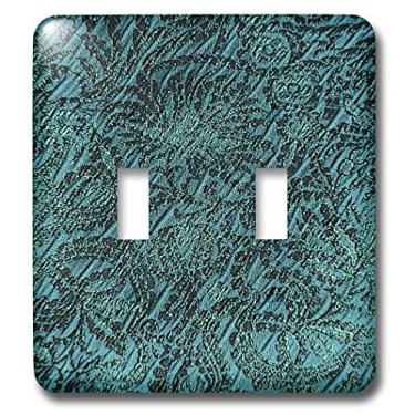 Imagem de 3dRose Interruptor de interruptores vintage turquesa lsp_29117_2, multicolorido