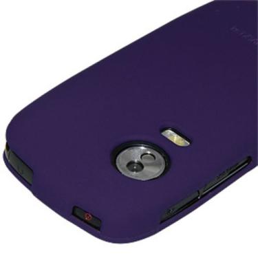Imagem de Amzer Capa de encaixe simples com protetor de tela para Samsung Instinct HD M850 (cromo roxo)