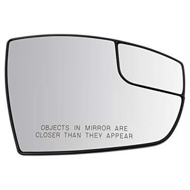 Imagem de TRQ Power Spotter Espelho de vidro RH Direito Passageiro para Ford C-Max Escape