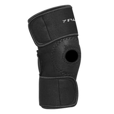 Imagem de Joelheira Poker Neoprene Ajustável - Preto, Único