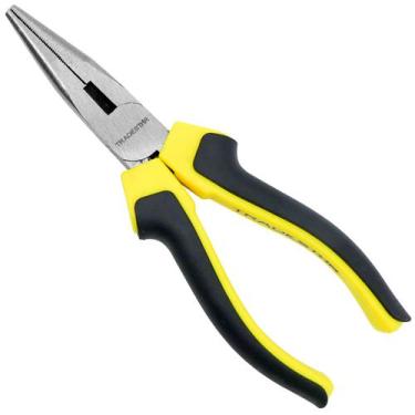 Imagem de Alicate De Bico Longo Meia Cana 6pol 150mm Polido Tradestar