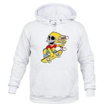Imagem de Moletom Confortável Inverno Bartson Skate - Surprass, Branco, GG