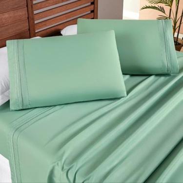 Imagem de Conjunto Cama Casal Queen Size Cherry Bordado Inglês 200 Fios ALLEGRA 