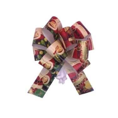 Imagem de Laço Pronto Para Presente e Embalagem - Flor Grande Couchê 10 Unidades