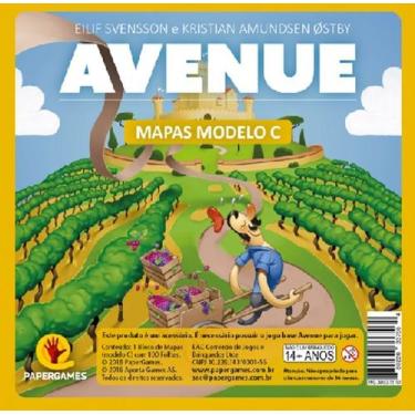 Imagem de Avenue - Mapas Modelo C - Papergames