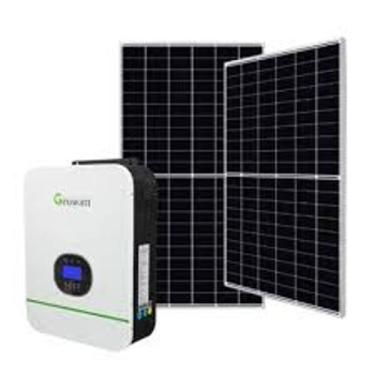 Imagem de Kit fotovoltaico Energia Solar 3,30 kwp - 400kWh/Mês - Growatt