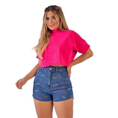 Imagem de Shorts Jeans Verão Escuro - Toda Bella Jeans, 42
