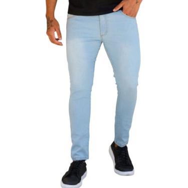 Imagem de Calça Masculina Jeans Preta Básica E Confortável Tradicional - Mitchel