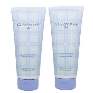 Imagem de Loção Hidratante Giovanna Baby Blue - 2 unidades