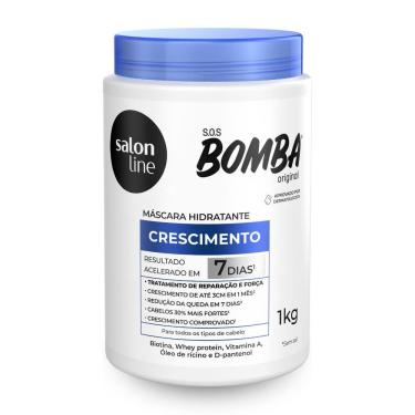 Imagem de Máscara Sos Bomba Tratamento e Crescimento Salon Line 1Kg