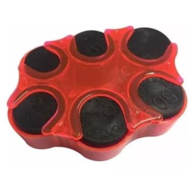 Imagem de Porta Moeda Organizador Separador Portátil Troco no Bolso - Home Goods