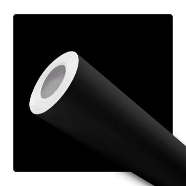 Imagem de Papel de Parede Adesivo Preto Moderno Quarto Sala de Estar - DELIQUADR