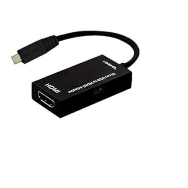Imagem de Fastsun MHL Micro USB para HDMI 1080P MHL HDTV Cabo Micro USB 2.0 para HDMI Adaptador para telefone Android suporta vídeo EUA