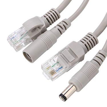 Imagem de Cabo CCTV Ethernet RJ45 + DC para Câmeras IP NVR 10Mbps100Mbps Adequado para Uso Interno e Externo (YOUTHINKdgobytmzxn-01)