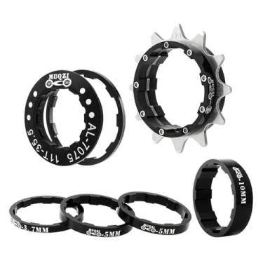 Imagem de ZOCKZ Roda dentada de cassete de velocidade única 12/13/14/15/16/17/18/19/20/21/22T MTB Kit de conversão de velocidade única bicicleta roda dentada de cassete de bicicleta de velocidade única para