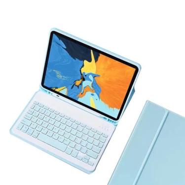 Imagem de Capa Para Tablet Com Teclado Bluetooth Para Samsung Tab S7 Plus/S7 FE/S8 Plus 12,4 Polegadas