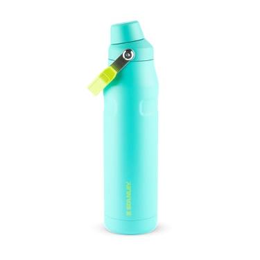 Imagem de Stanley - Garrafa de água Aerolight com tampa de fluxo rápido, copo isolado a vácuo para bebidas frias, aço inoxidável leve, 1,1 L, Tropical Teal