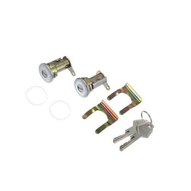 Imagem de Motoforti 1 conjunto 5070004 cilindro de fechadura de porta de carro com chaves para Dodge B100 1975-1980 para Dodge B150 1981-1989 para D150 D250 W100 W200 W250 W300 W350 Longa duração