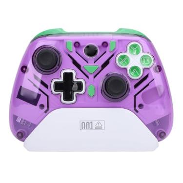 Imagem de Controladores de Jogo, Controlador de Jogos Bluetooth, Controlador de PC Controller Pro Controller Compatível Com para Android, OS X, Steam Deck, (Roxo)