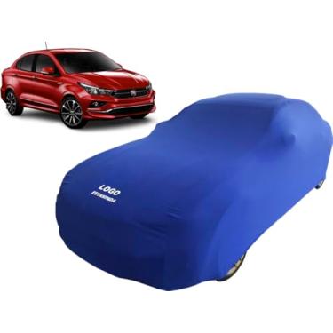 Imagem de Capa De Tecido Automotiva Fiat Cronos (Azul)