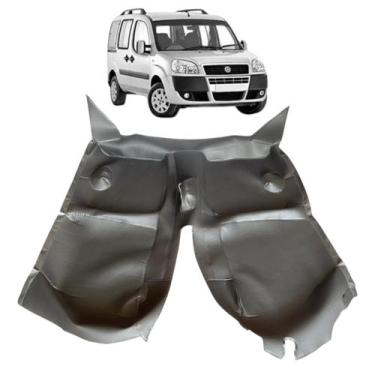 Imagem de Tapete Carpete Assoalho Fosco Luxo Fiat Doblo 070 qualidade - MANOS TA