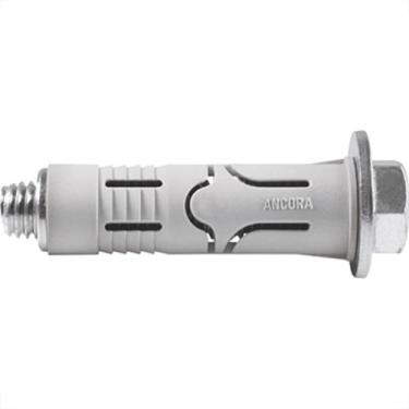 Imagem de Chumbador. Fixador Nylon Ancora Cbn 3/8X2.1/2 C/Parafuso - Kit C/25 Un
