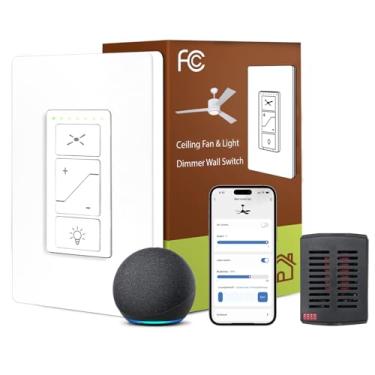 Imagem de Humpptom Kit de Controle Remoto WiFi para Ventilador, Compatível com Hunter/Harbor Breeze/Westinghouse/Honeywell/Outro Ventilador de Teto