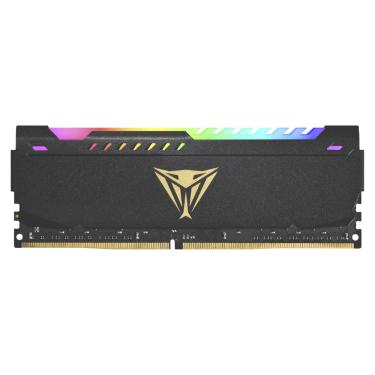 Imagem de Memória RAM Patriot Viper Steel Black RGB 16GB DDR4 3600mhz