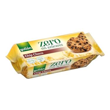 Imagem de Biscoito Cookie com Gotas de Chocolate Zero Açúcar Gullón Pacote 125g