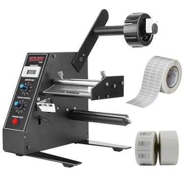 Imagem de Distribuidor automático de etiquetas para superfícies lisas - Máquina de etiquetagem de garrafas, etiquetas transparentes e opacas - Largura 5-140 mm Comprimento 10-150 mm, Descascadores doméstic