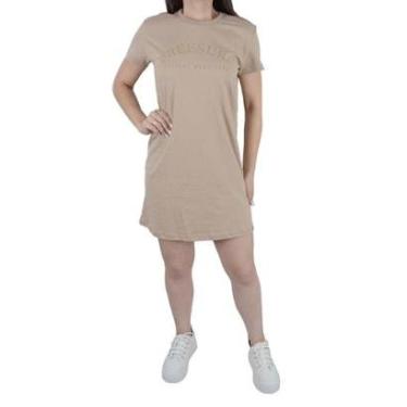 Imagem de Vestido Feminino FreeSurf Altitude Marrom Caqui - 121502-Feminino