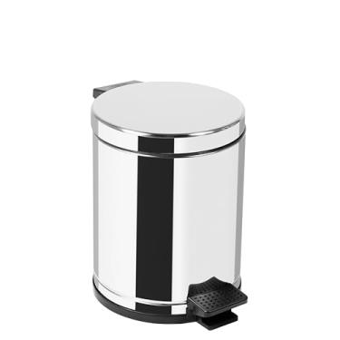 Imagem de Lixeira 4,5L com Pedal Inox Viel