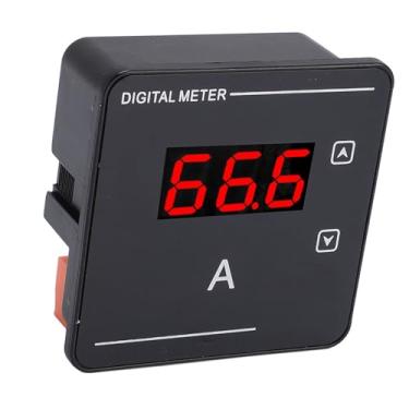 Imagem de Amperímetro digital, indicador de corrente CA com display digital, faixa de medição de 1-120 A, medidor de corrente CA com display LED, medidor de teste de corrente
