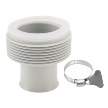 Imagem de Manguito de mangueira de piscina GRCFUMO, manguito de mangueira rosqueado, conector de mangueira de limpeza de piscina resistente para bombas de filtro, estructuras de sal com