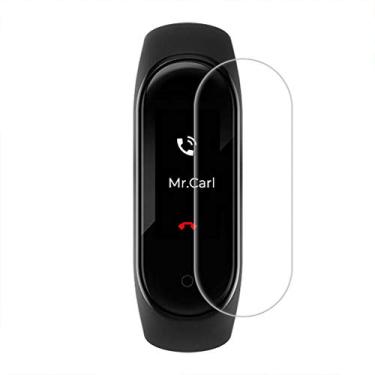 Imagem de Kit 2 Películas protetora de silicone nsmart store compatíveis com Xiaomi MI BAND 4