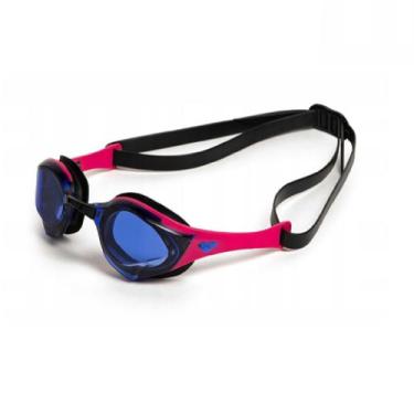 Imagem de Óculos De Natação Arena Cobra Edge Swipe Branco - Adulto, Unico, Azul,